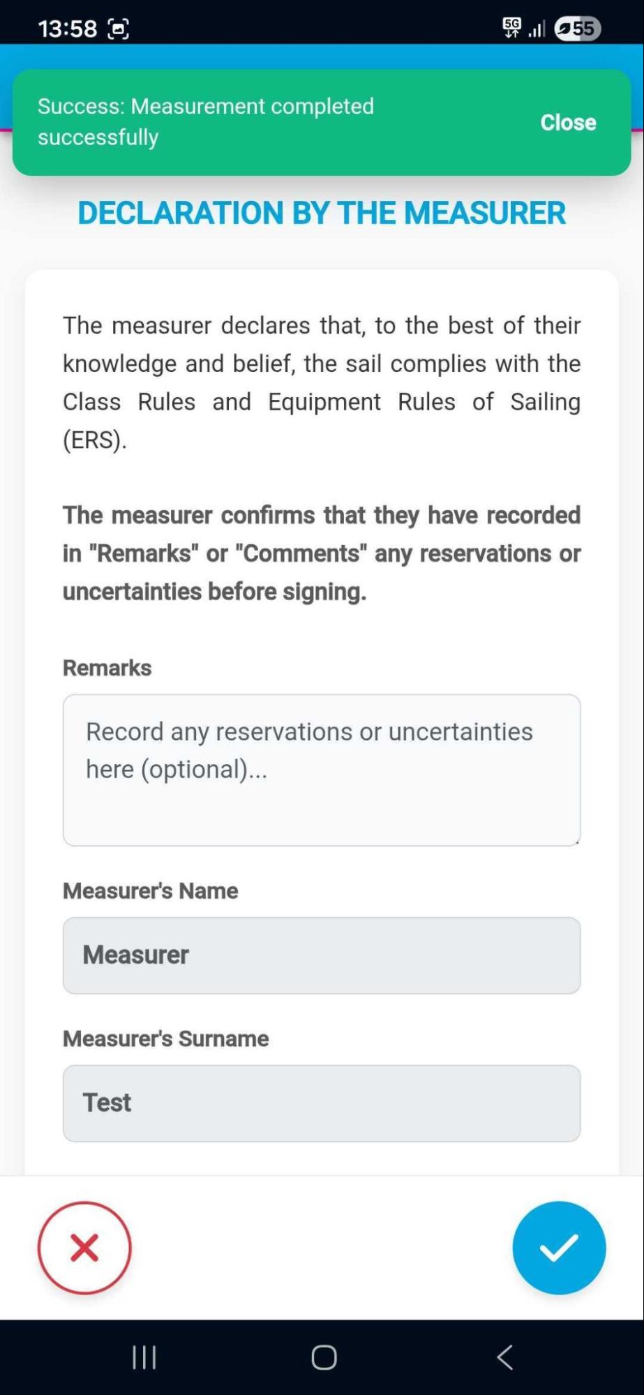 Declaration & Saving